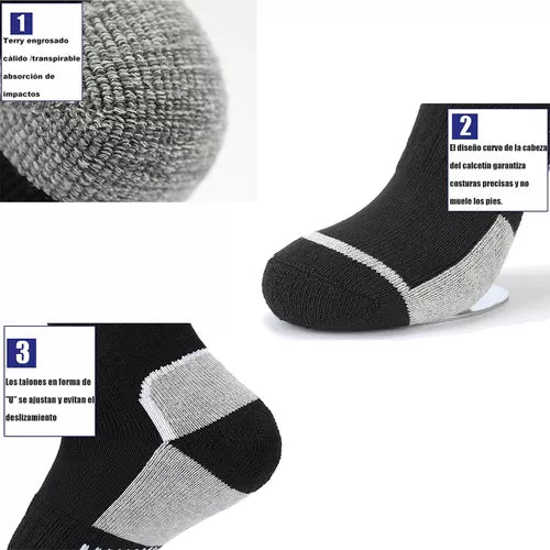 Calcetines Deportivos Cómodos Y Transpirables 2pk