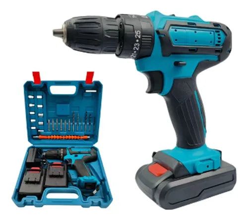 Taladro Eléctrico De Litio Connentool De Impacto 21v