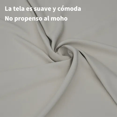 Cortina Ducha Tela Impermeable Barra Telescópica