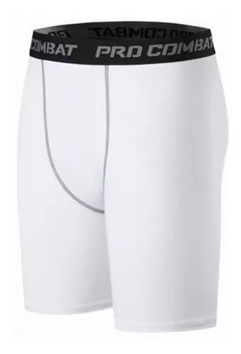Calza Short Deportiva Hombre Anti Transpirable Lycra