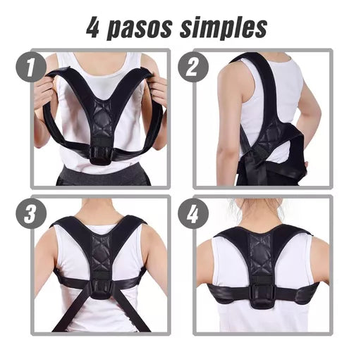 Corrector De Postura Soporte Espalda Clavicula