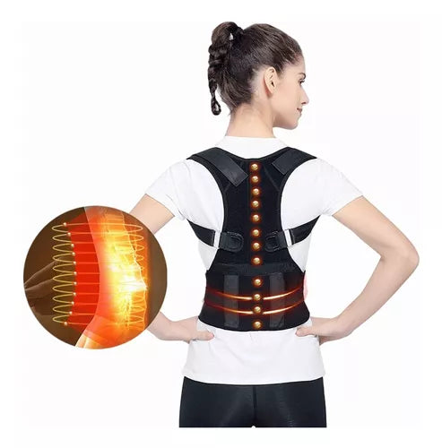 Faja Corrector De Postura Unisex Ayuda Lumbar