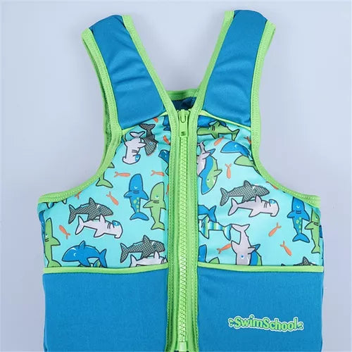 Chaleco Salvavidas De Cremallera Ajustable Para Niños