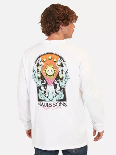 Polera Faces Maui Ls Tees Hombre Maui And Sons