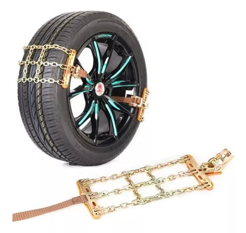 kit de 3 Cadena Nieve Antideslizante para Auto Universal