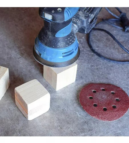 Lija Grano 240 Velcro Orbital 125 Mm 5 Pulgadas 10 Unidades