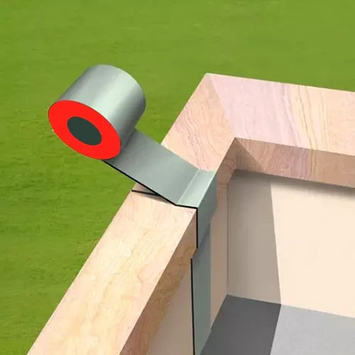 Cinta Multiuso Y Tapagotera 20 Cm X10 Mt De Largo Dryko