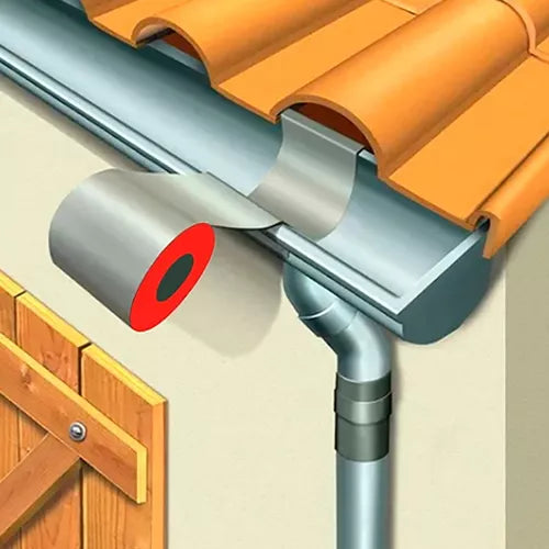 Cinta Multiuso Y Tapagotera 20 Cm X10 Mt De Largo Dryko