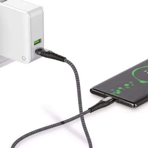 Cable De Carga Usb C A Usb C Pd 65w 2 Metros - Cofolk Color Gris