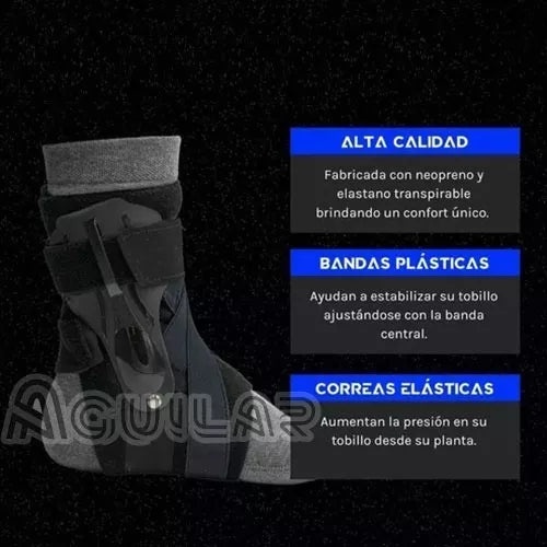 Estabilizador De Tobillo Para Lesiones Reforzada Importada