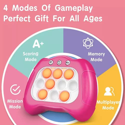 Consola Electrónica Pop It, Juego Antiestrés Popit