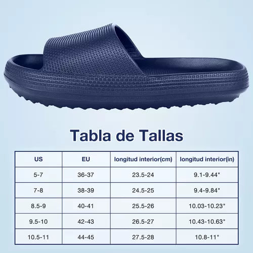 Sandalias Y Chalas De Antideslizante Eva Para Hombre Y Mujer