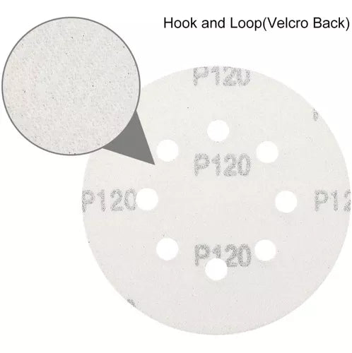 Lija Grano 240 Velcro Orbital 125 Mm 5 Pulgadas 10 Unidades