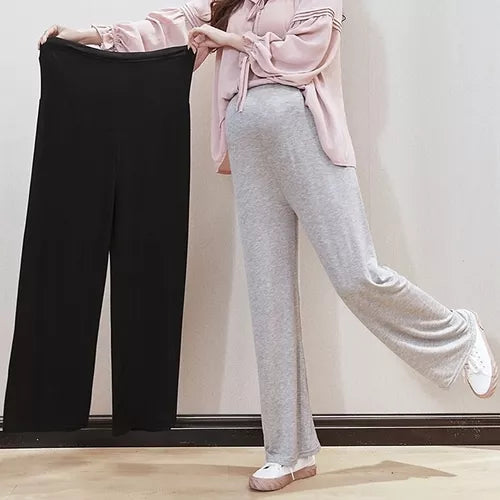 Pantalones De Maternidad De Cintura Alta / Ropa Maternal