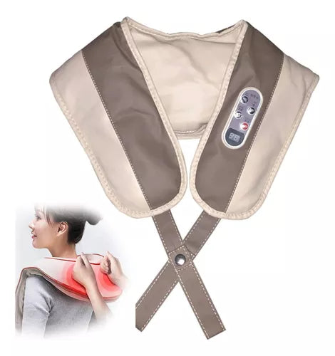 Masajeador Cervical Espalda Cuello Hombros Relajación