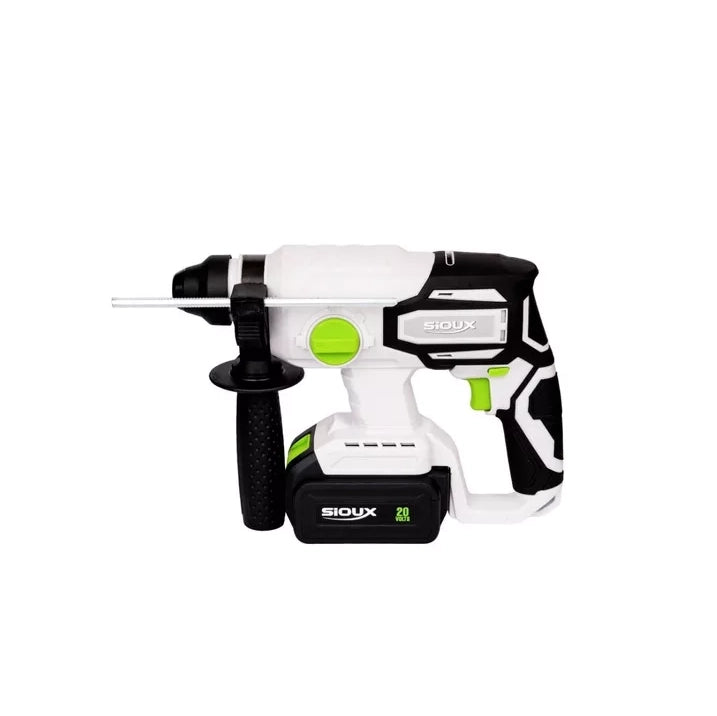 Rotomartillo Sds Industrial Brushless 2j 1bat 20v 4ah Sioux 60hz