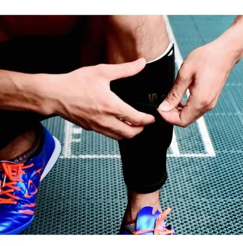 Espinilleras De Fútbol Con Mangas Para Adultos