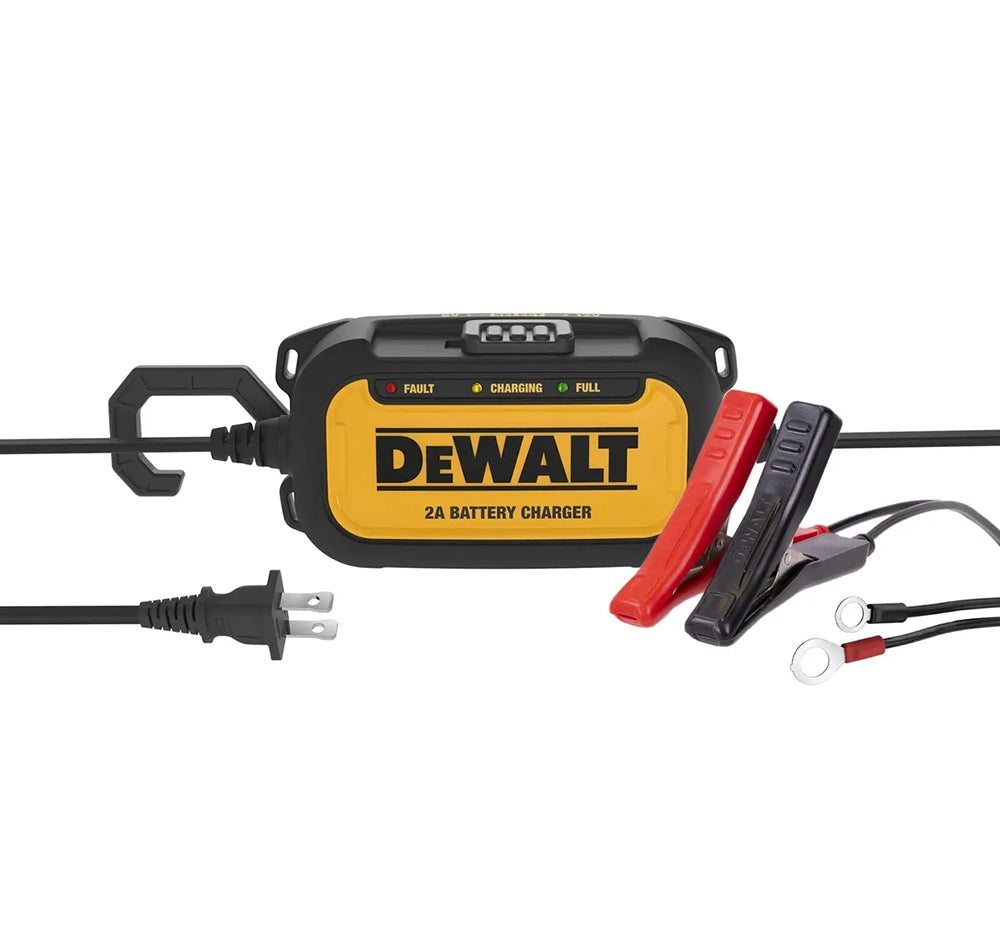 Cargador y Mantenedor de Batería DeWALT DXAEC2 2A | Automático 6V / 12V - 120V