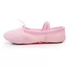 Zapatillas Media Punta Lona Y Gamuza Ballet Niña,yoga