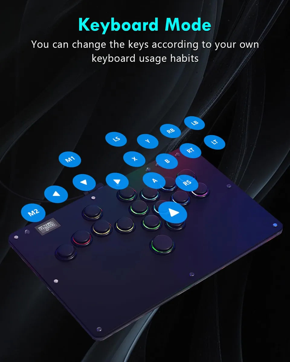 Arcade Stick Sehawei Haute42 R16 Con Todos Los Botones