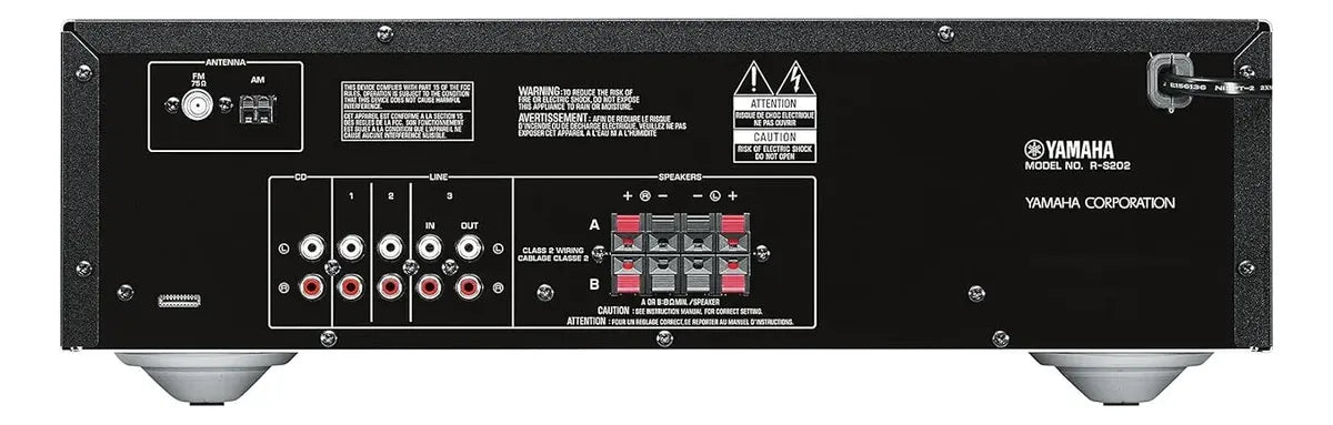 Yamaha R-S202 Stereo Receiver 110V Reacondicionado
