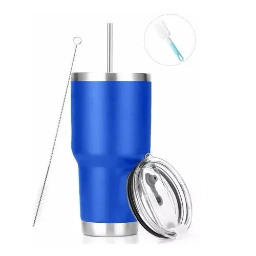 Vaso Térmico Portátil De Acero Inoxidable 30oz Con Calor/frí