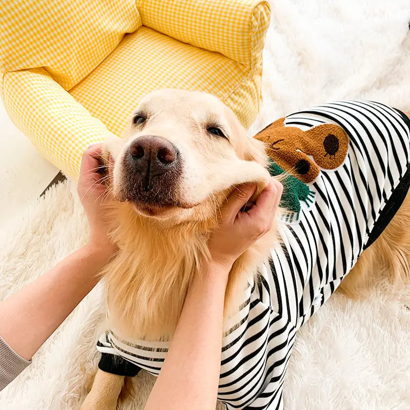 Ropa de Golden Retriever, ropa gruesa para perros grandes