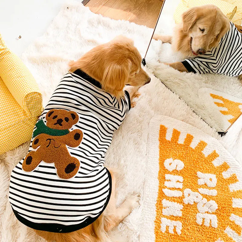 Ropa de Golden Retriever, ropa gruesa para perros grandes