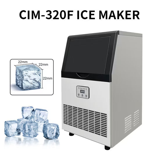 Máquina de Hielo en cubos Comercial 30kg/24h 110V