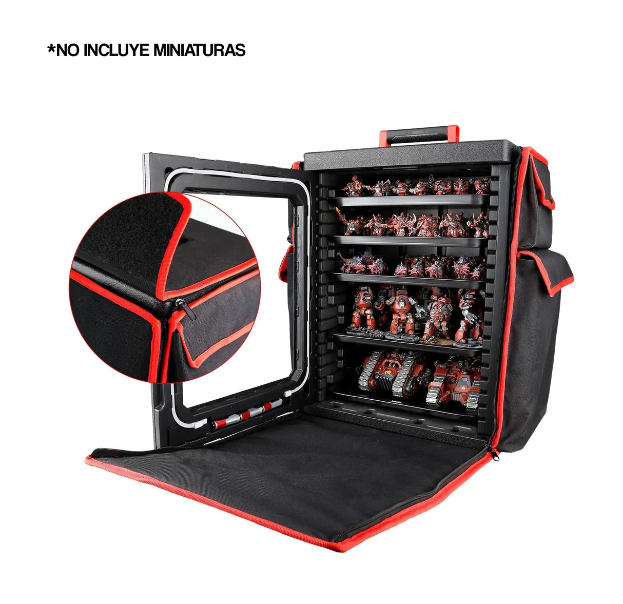 Mochila mediana para guardar miniaturas Jucoci (solo mochila)