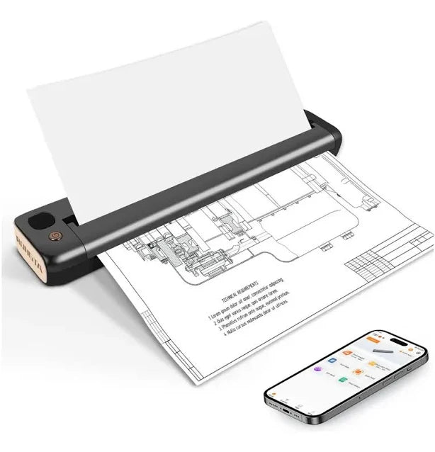 Impresora Portátil Rongta F81 WiFi + Bluetooth Sin Tinta
