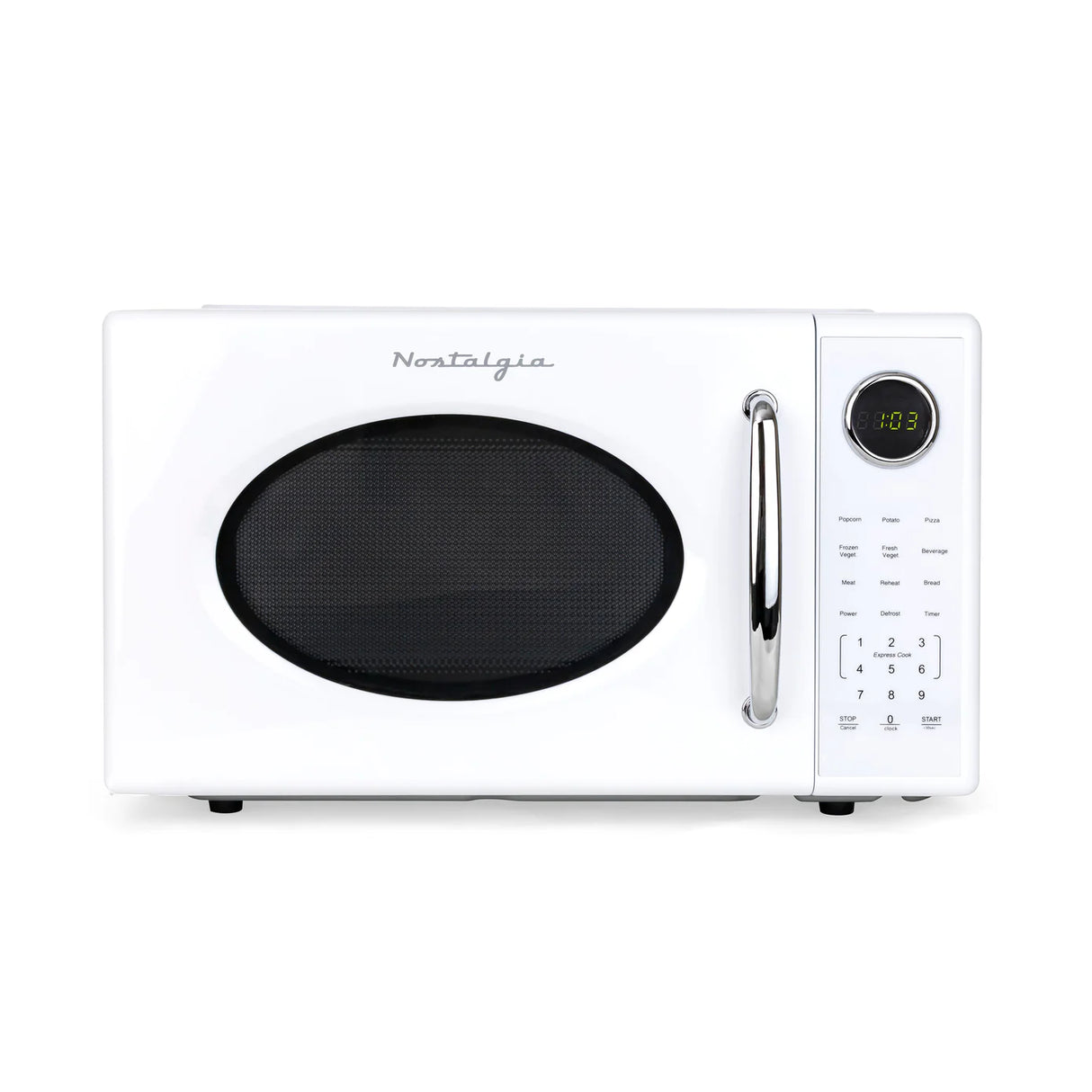 Horno microondas Nostalgia Retro 1000 W, 1.1 pies cúbicos (31.15 Litros) 120V