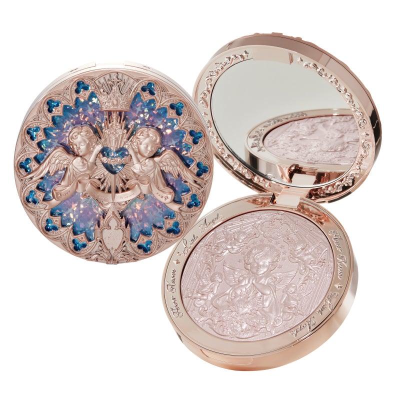 Flower Knows Little Angel Collection | Embossed Highlighter L01 Eros's Fable | Iluminador Facial 8 g