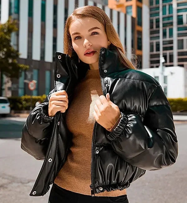 Chaqueta Parka Puffer Mujer corta