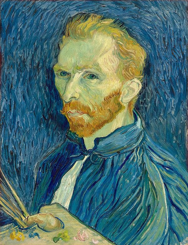 Cuadro Canvas Reproducción "Autorretrato de Vincent van Gogh" – 1889