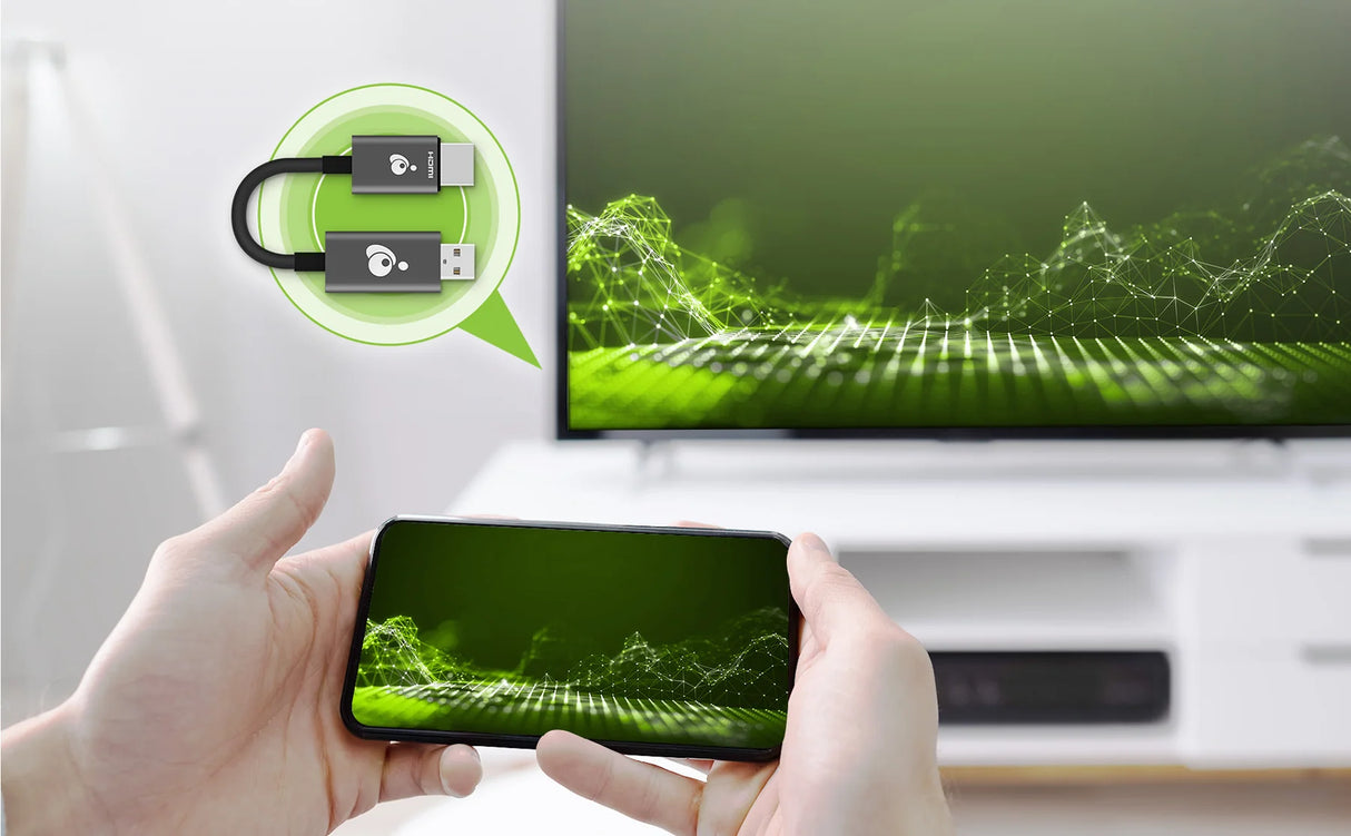 Mini cable para compartir pantalla inalámbrica con conexión HDMI®