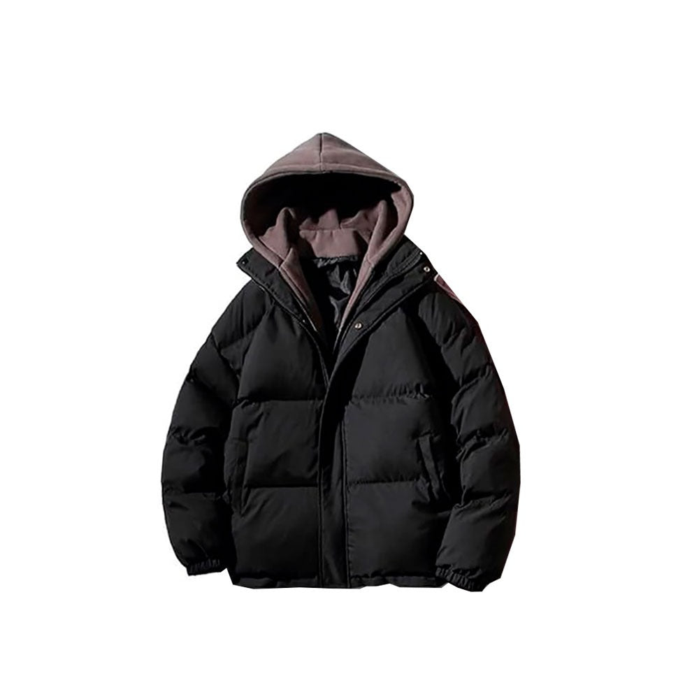 chaqueta acolchada gruesa y cálida, abrigos holgados con capucha para invierno