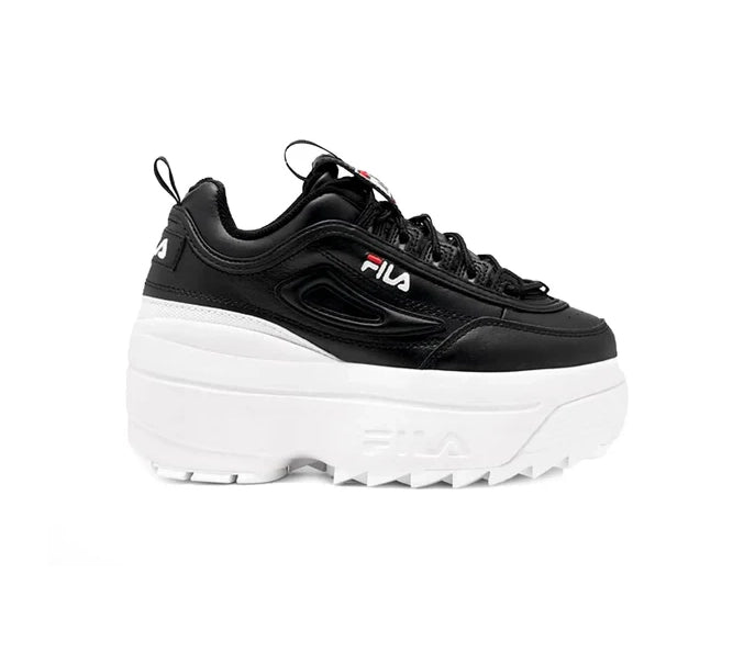Zapatilla Fila Disruptor Wedge Negro Mujer
