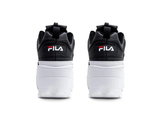 Zapatilla Fila Disruptor Wedge Negro Mujer