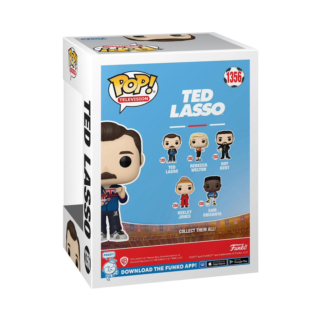 Funko Pop! ¡ - Ted Lasso, Ted Lasso con Taza de Té 1356 Exclusivo