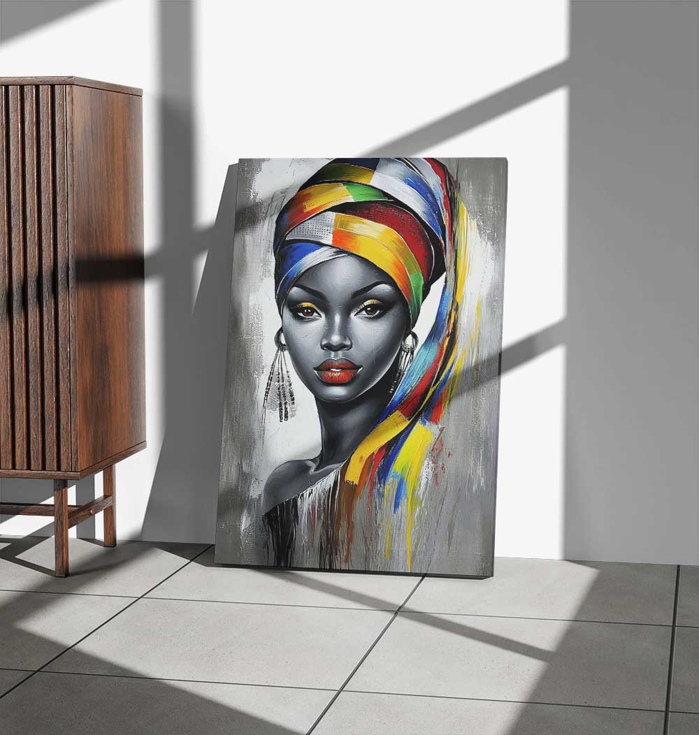 Cuadro Tela Canvas Alma Africa