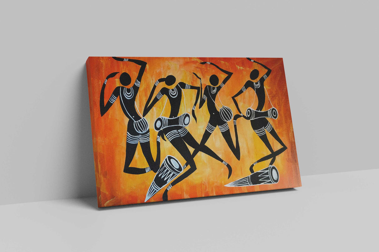 Cuadro Canvas "Bailarinas Africanas"