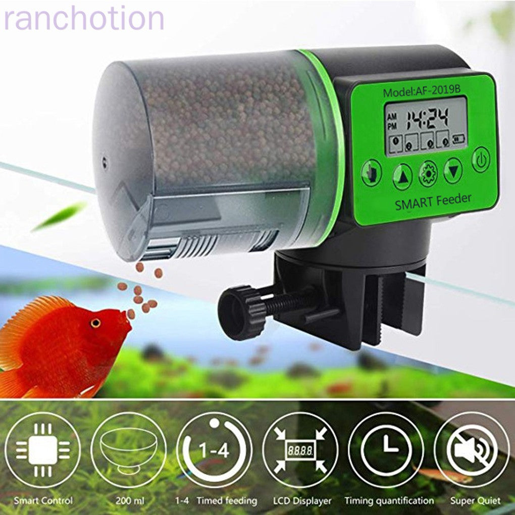 Alimentador automático de peces acuario Digital tanque de peces
