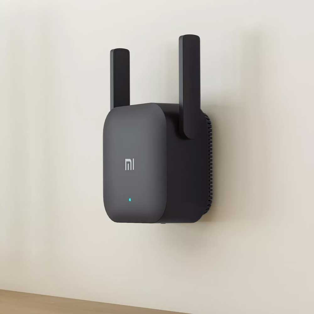 Repetidor De señal Xiaomi Mi Wi-Fi range extender pro color negro