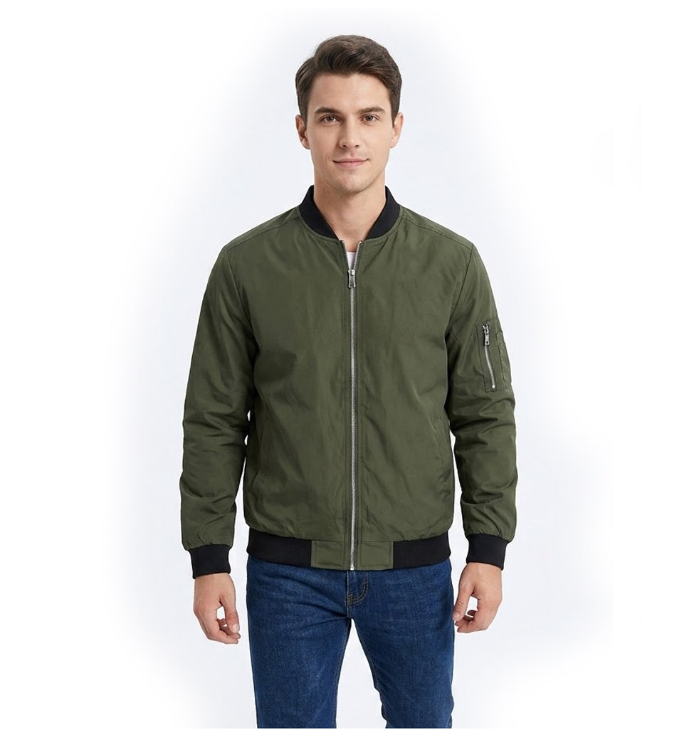 Chaqueta Bomber Hombre Casual | Estilo Urbano | Nueva