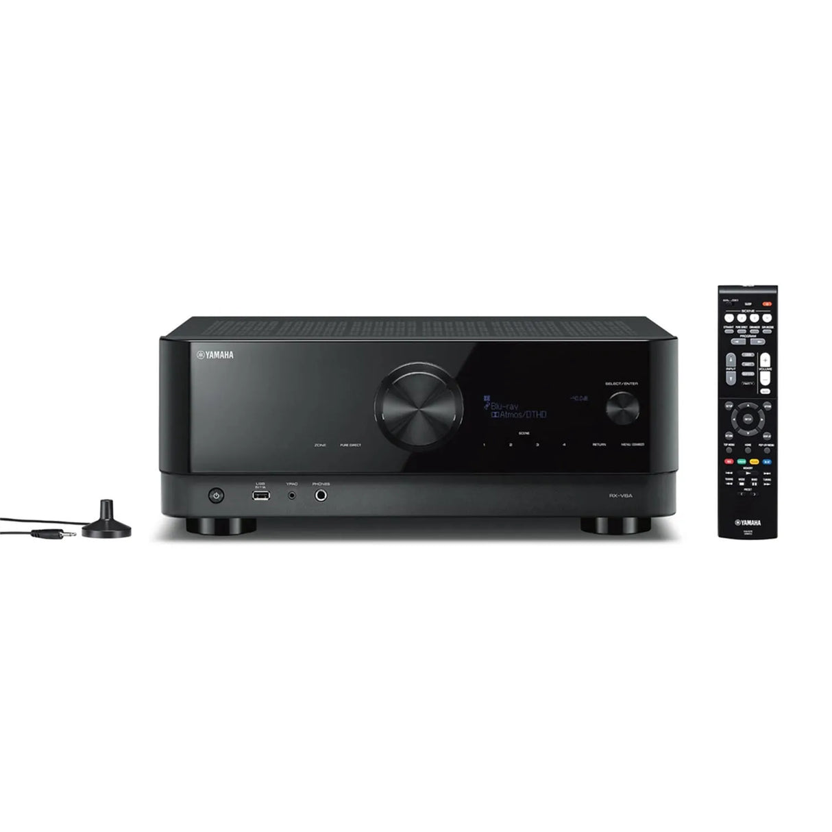 Yamaha RX-V6A Receiver AV 7.2 Canales 8K Dolby Atmos WiFi Bluetooth | Open Box Reacondicionado
