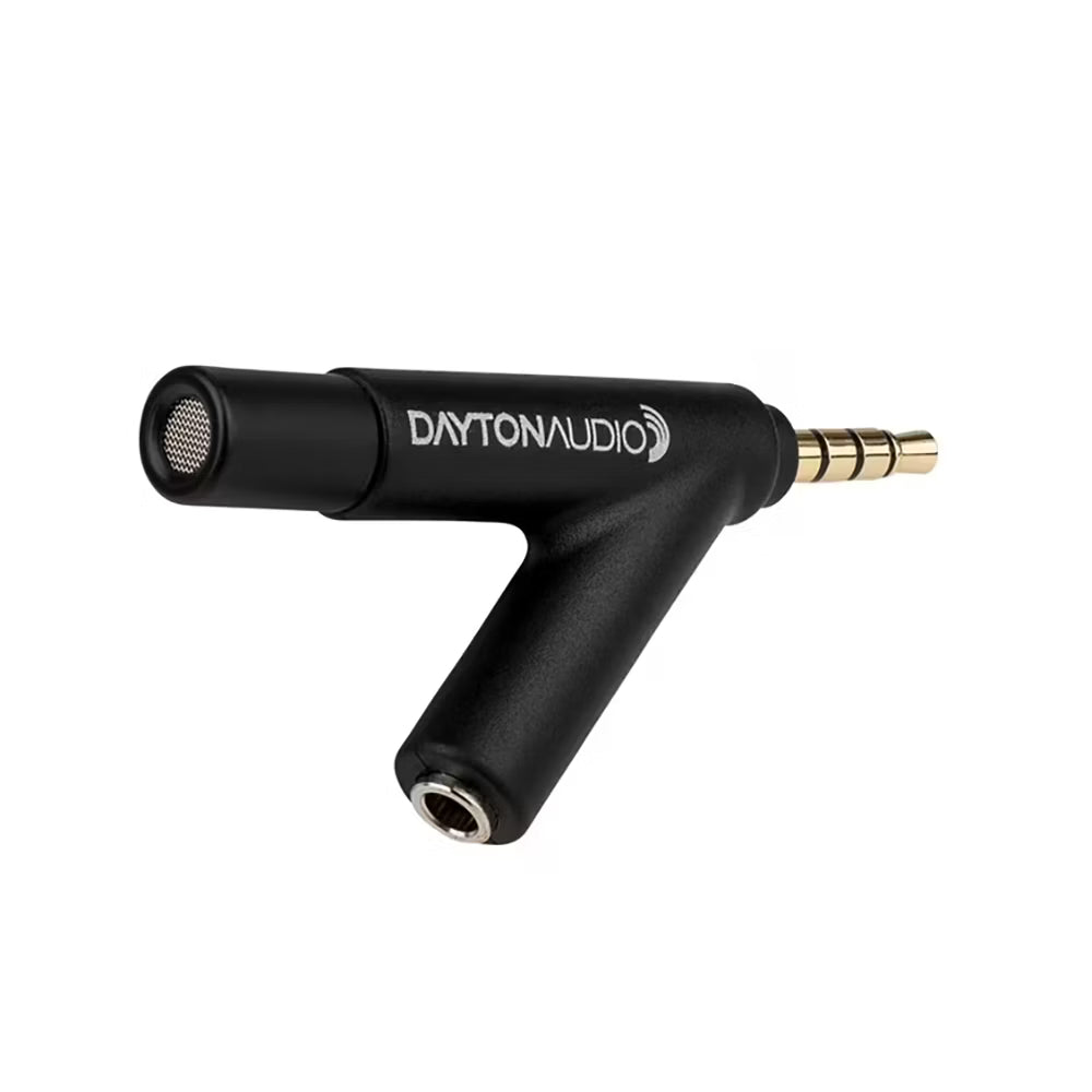 Micrófono de medición Dayton Audio iMM-6 para iPhone/Android