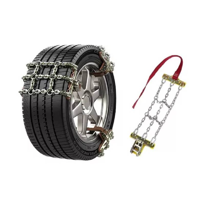 kit de 3 Cadena Nieve Antideslizante para Auto Universal