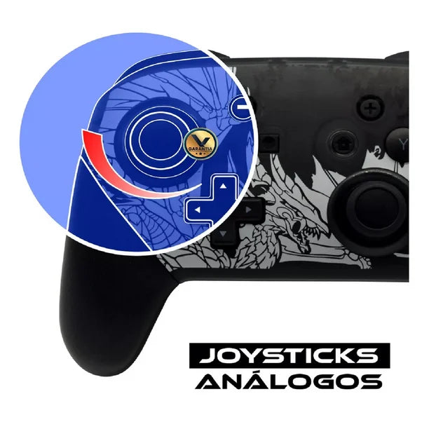 Control Inalámbrico Pro Dragon Virtual Zone Compatible con Nintendo Switch