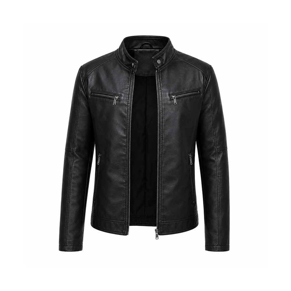Chaqueta de Ecocuero Hombre Racing Style | Estilo Motociclista